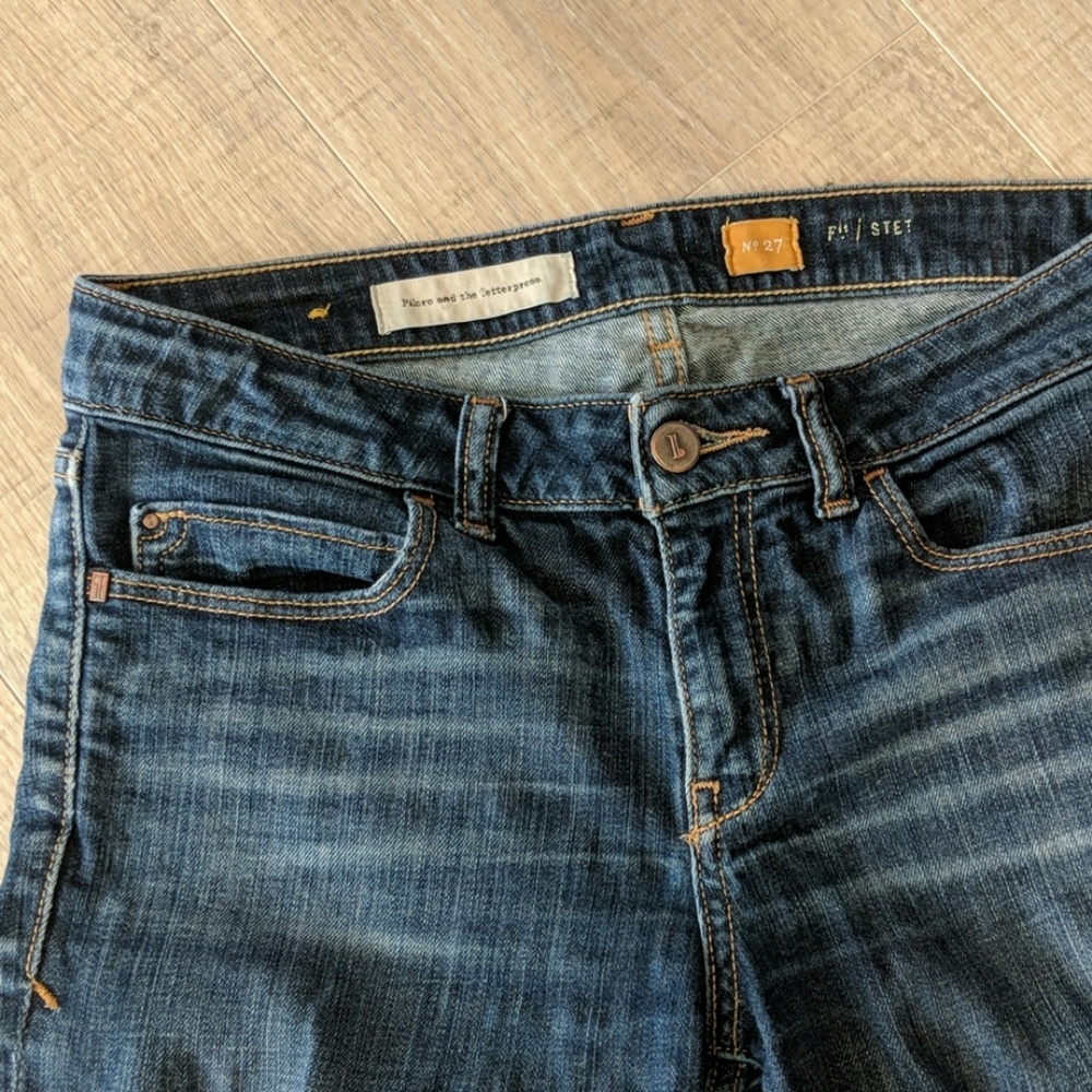 Pilcro and the letterpress jeans - sz 27